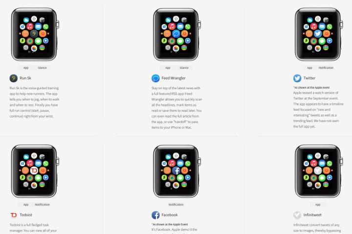 play about with apple watch apps on this new site