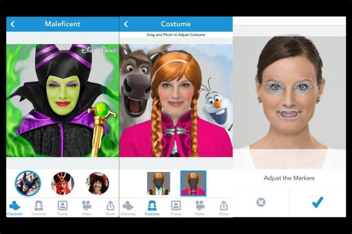 disney iphone app turns your selfies into 3d characters from star wars frozen side