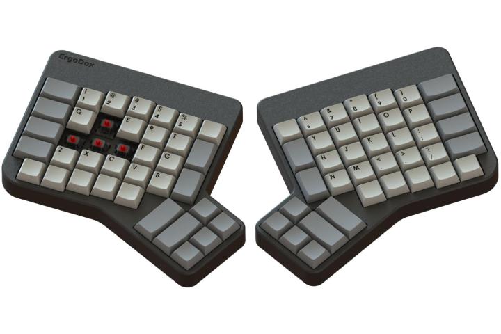 pre assembled ergodox ergonomic keyboard goes on order today