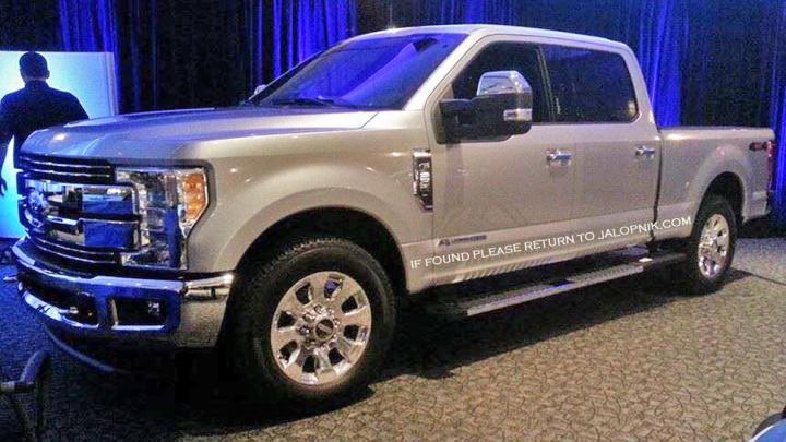 2017 ford super duty leaked f250 spied 1