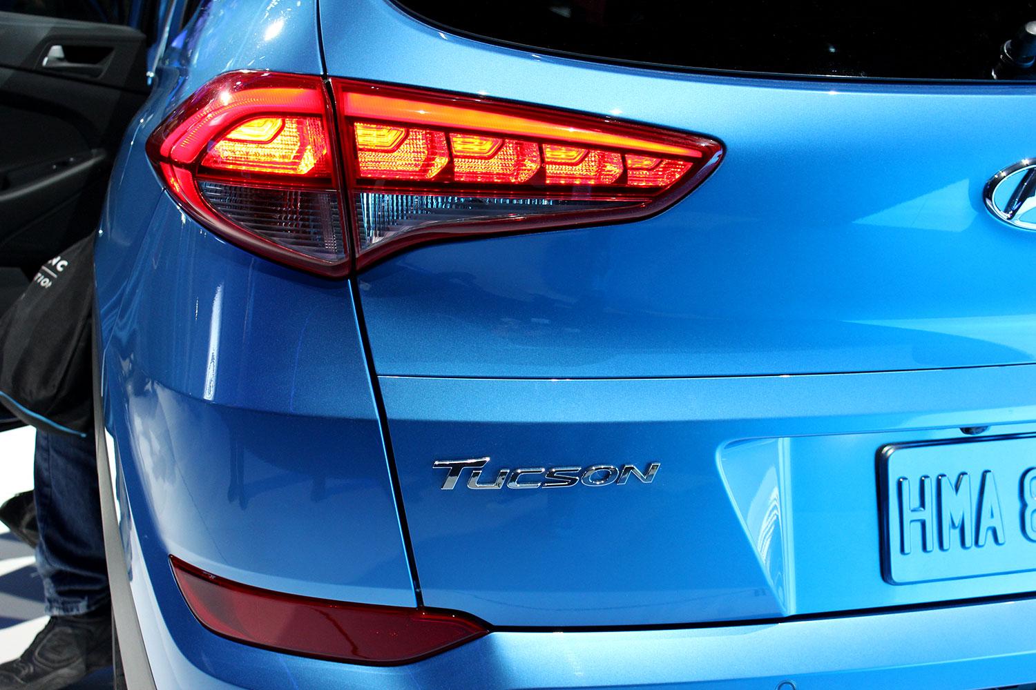 2016 Hyundai Tuscon tail light