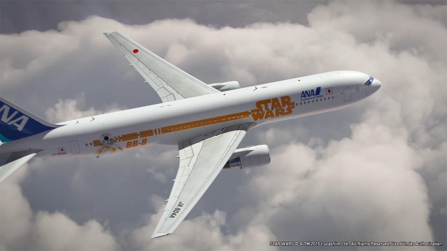 anas r2 d2 jet will be the closest to flying in a star wars spacecraft ana 767 3