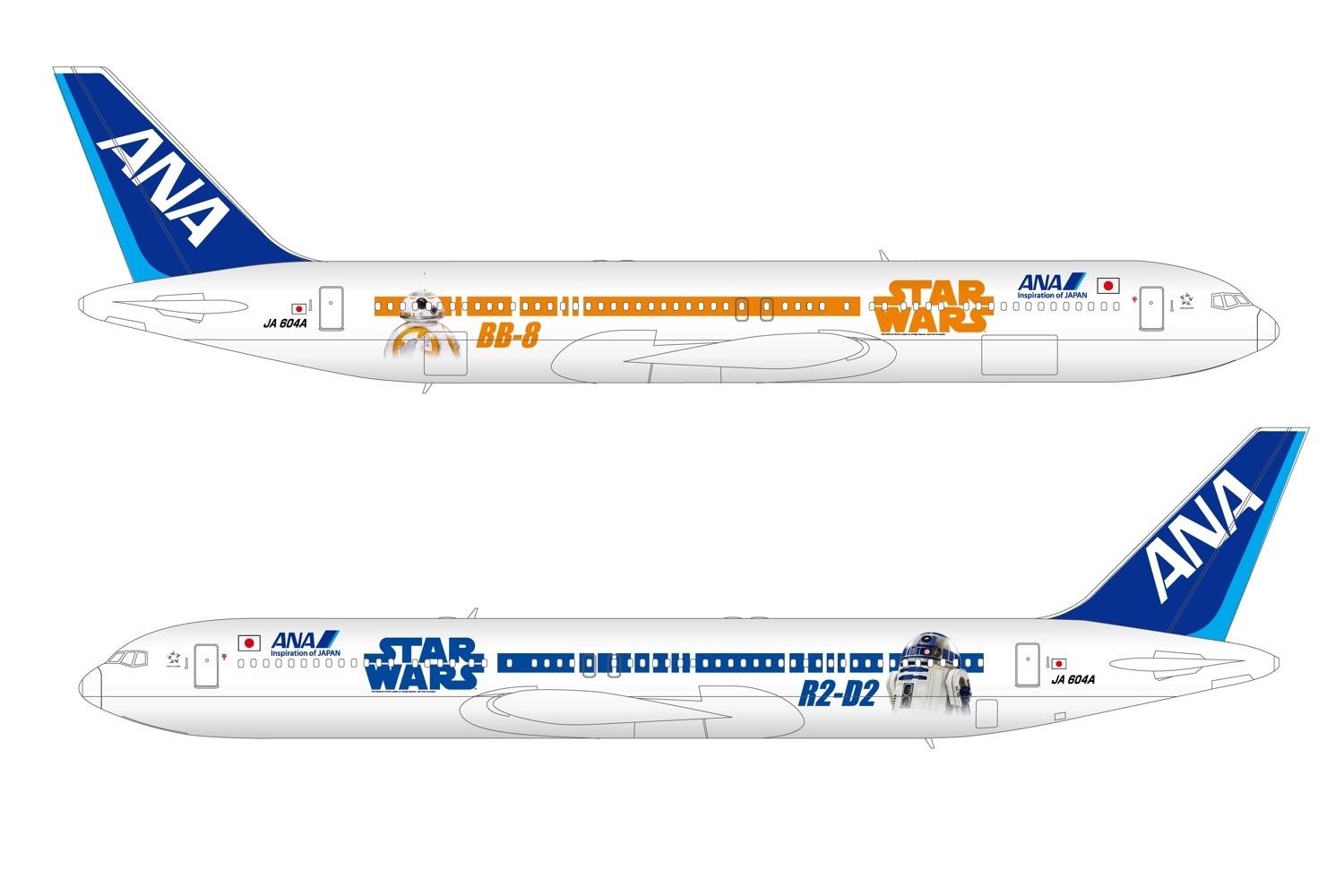 anas r2 d2 jet will be the closest to flying in a star wars spacecraft ana 767