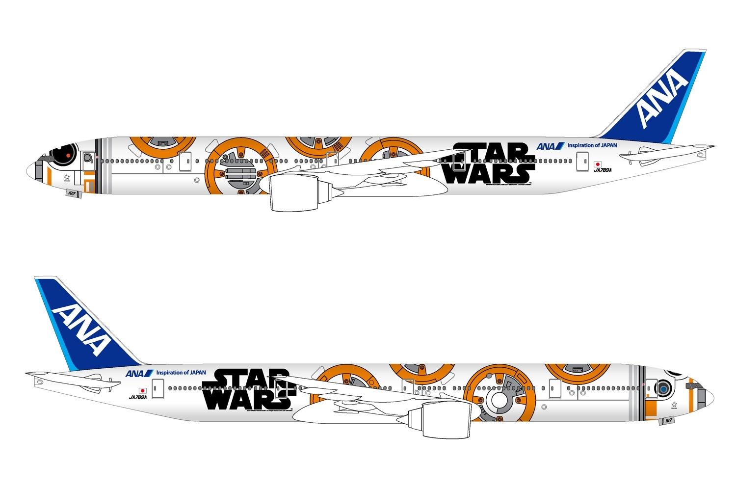 anas r2 d2 jet will be the closest to flying in a star wars spacecraft ana bb8 777