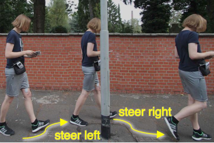 cruise control for pedestrians wearable pants news actuated navigation steering