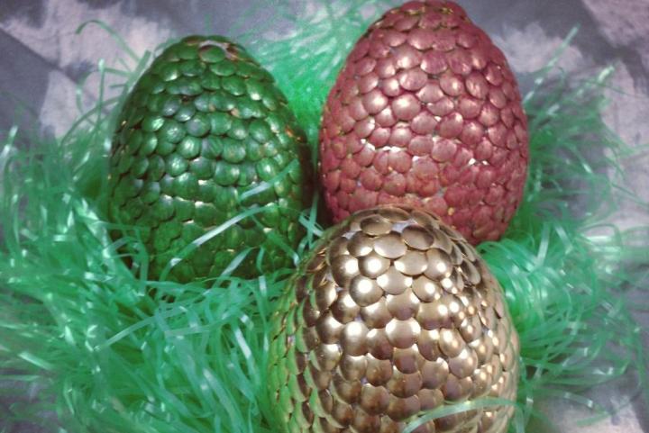 how to make game of thrones dragon eggs this easter diy