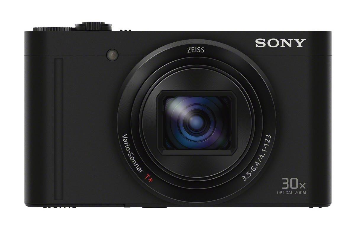 sony shows off engineering magic squeezes 30x lens and evf into compact camera dsc wx500 black front 1200