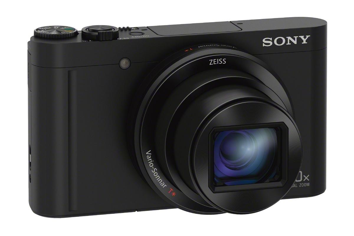 sony shows off engineering magic squeezes 30x lens and evf into compact camera dsc wx500 black left 1200