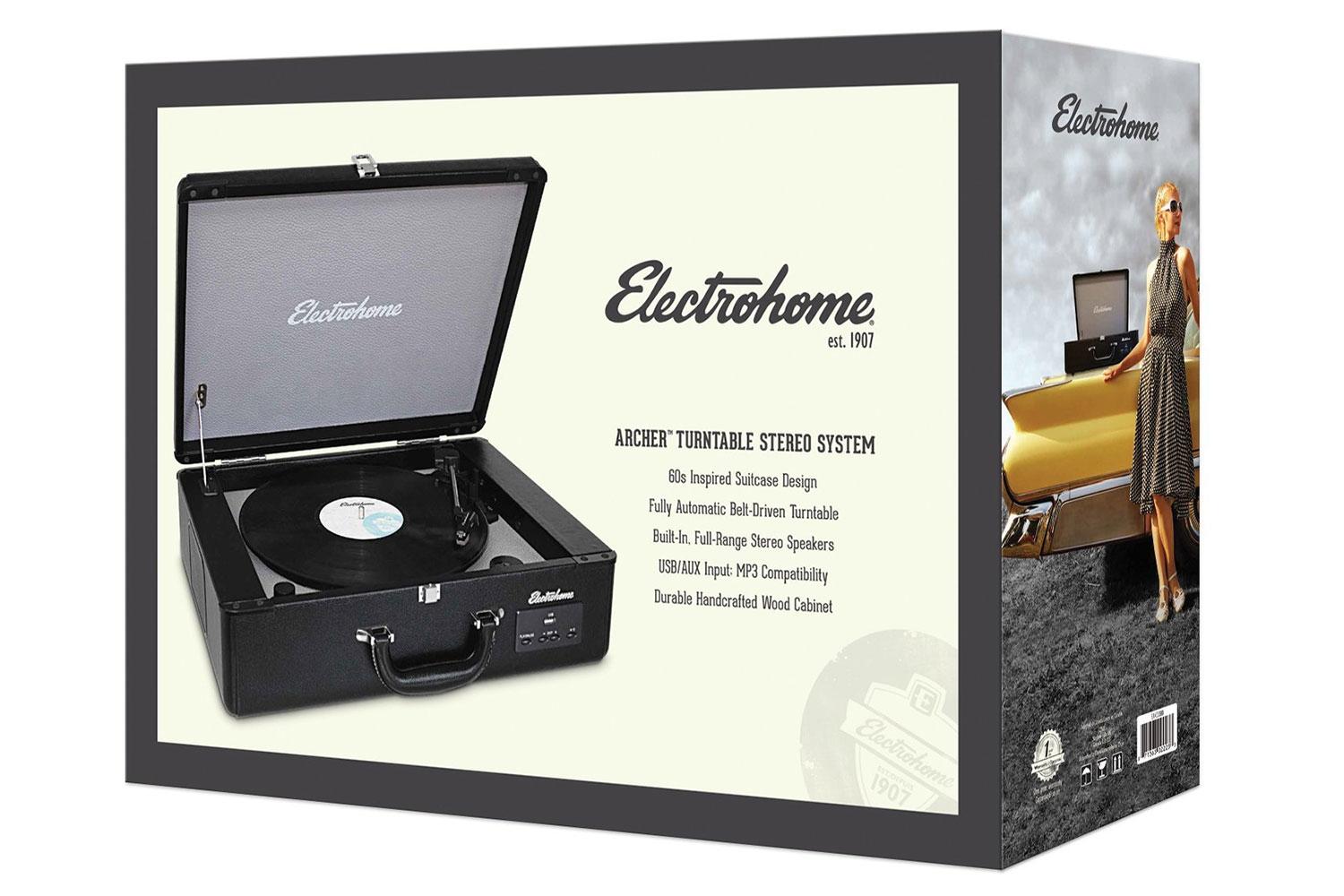 Electrohome Archer Vinyl Record Player box