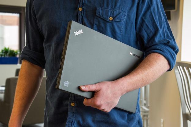 Lenovo ThinkPad T450S in hand