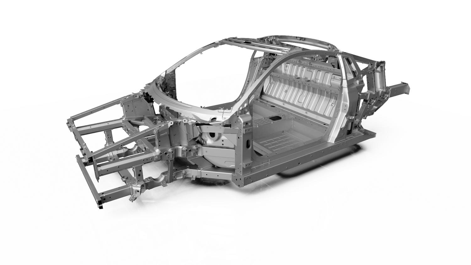 2016 Acura NSX Multi-material Space Frame