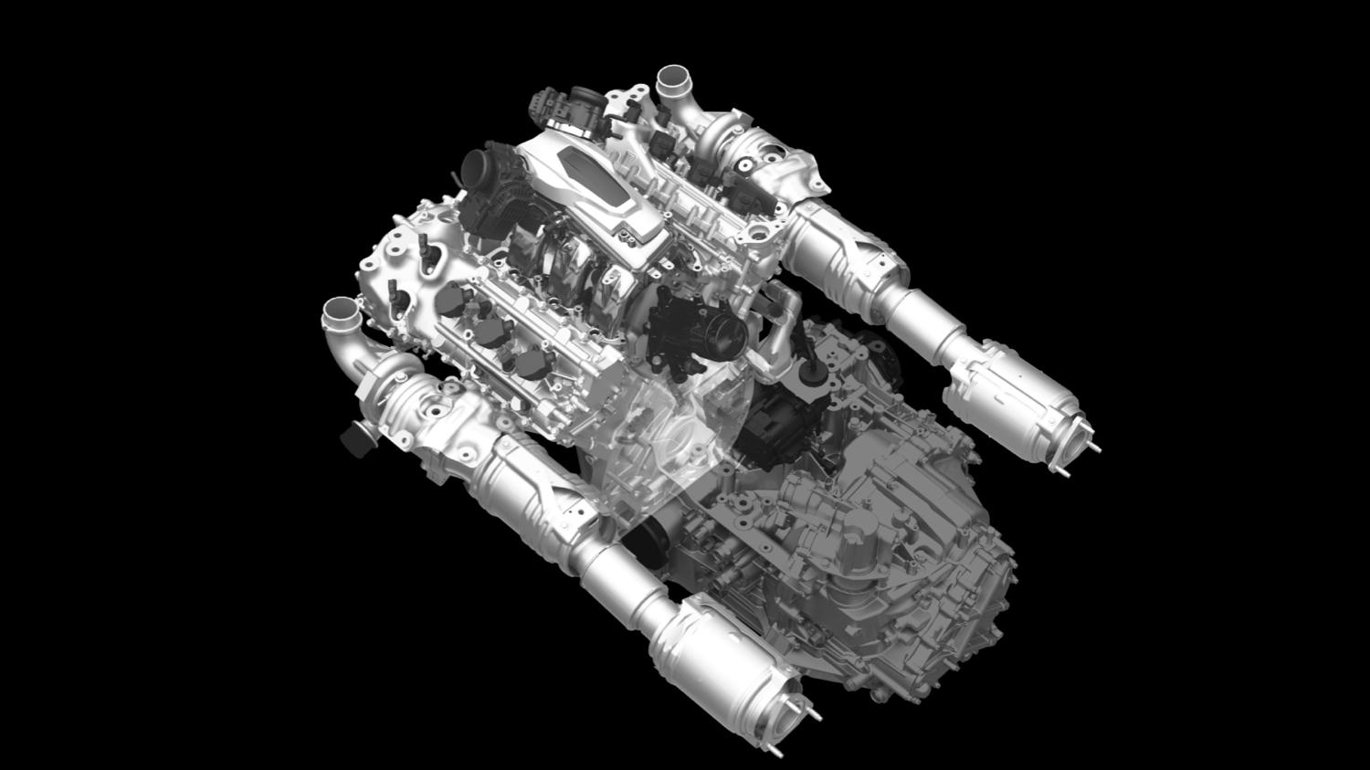 2016 Acura NSX Twin-Turbo Engine