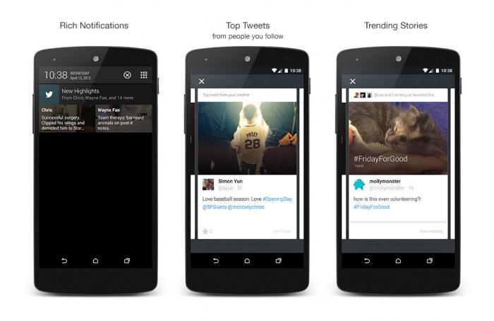 twitter highlights feature news screenshots