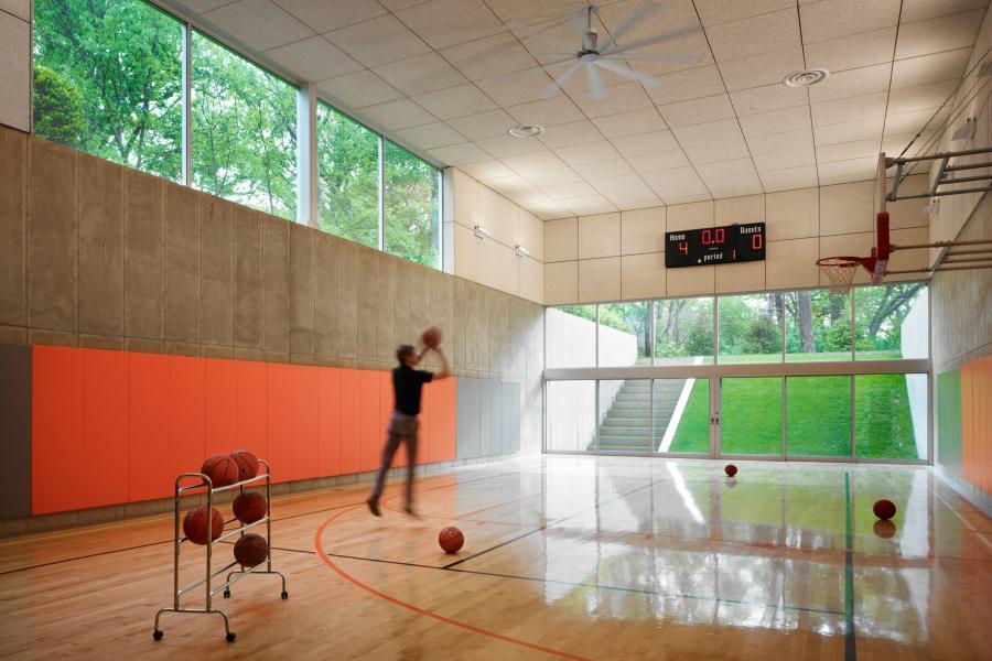homes with indoor basketball courts wheeler kearns architects