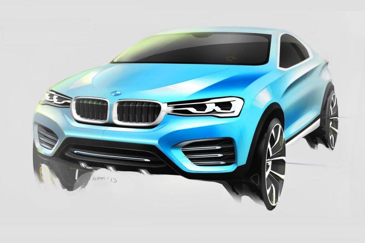 BMW X4 concept sketch