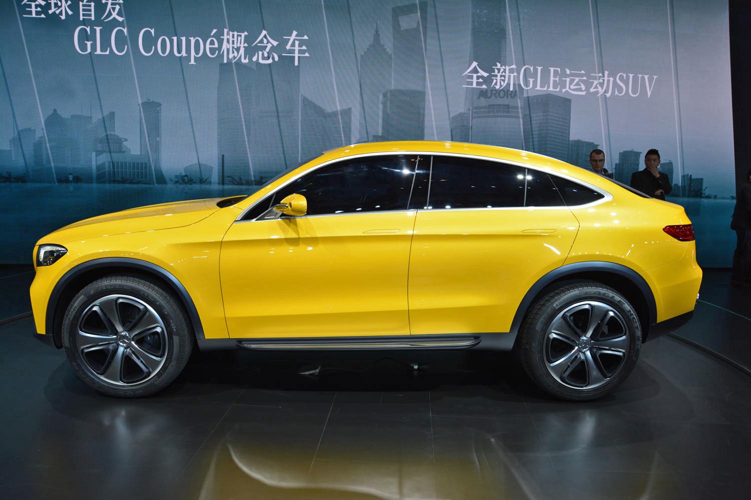 mercedes benz concept glc coupe pictures specs news shanghai 7