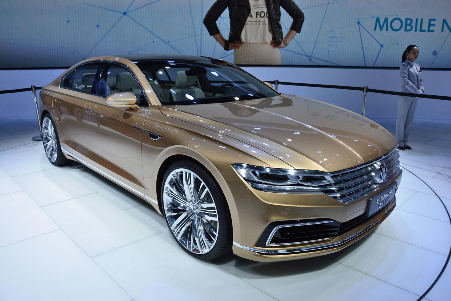 volkswagen c coupe gte concept official pictures and specs shanghai 1