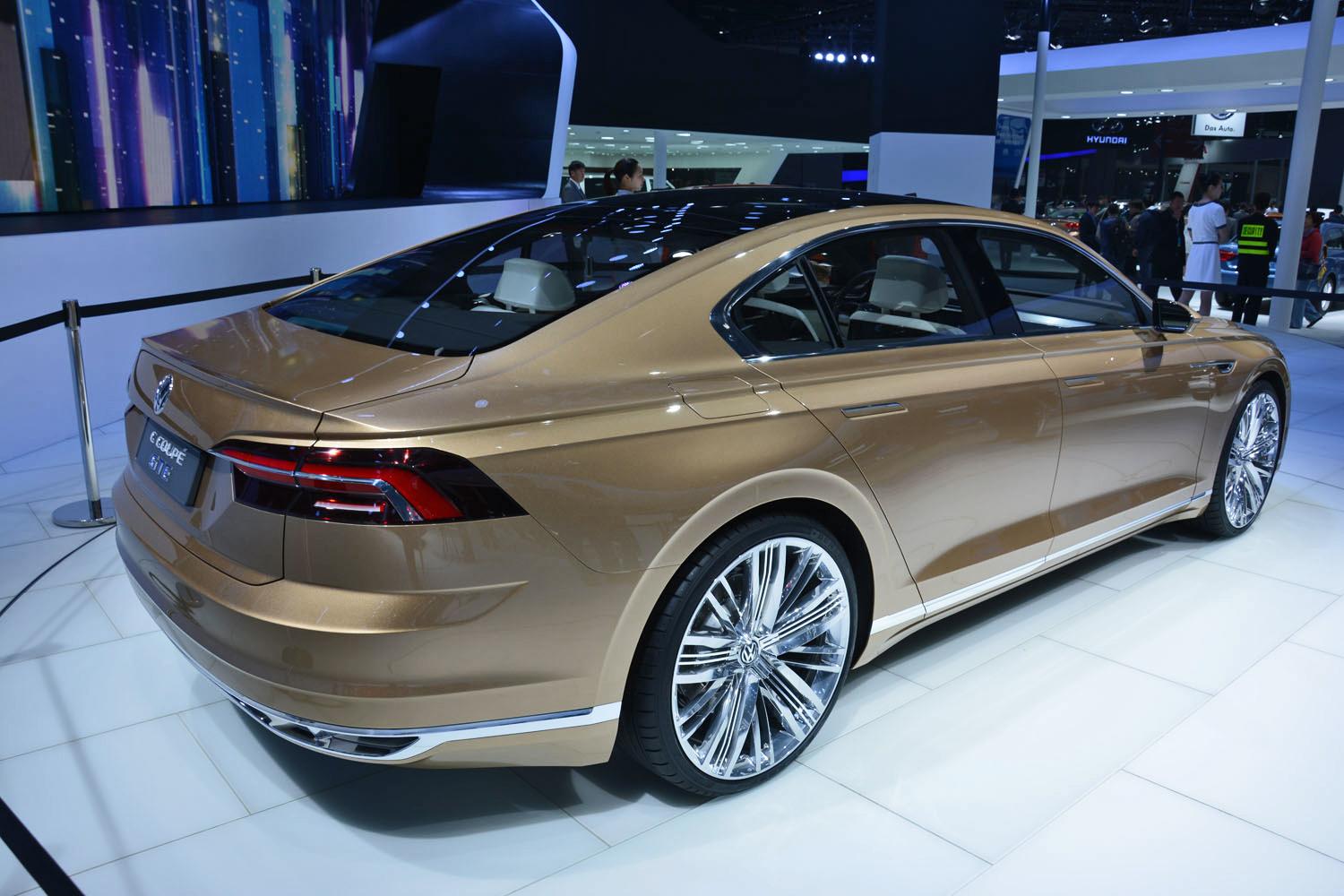 volkswagen c coupe gte concept official pictures and specs shanghai 4