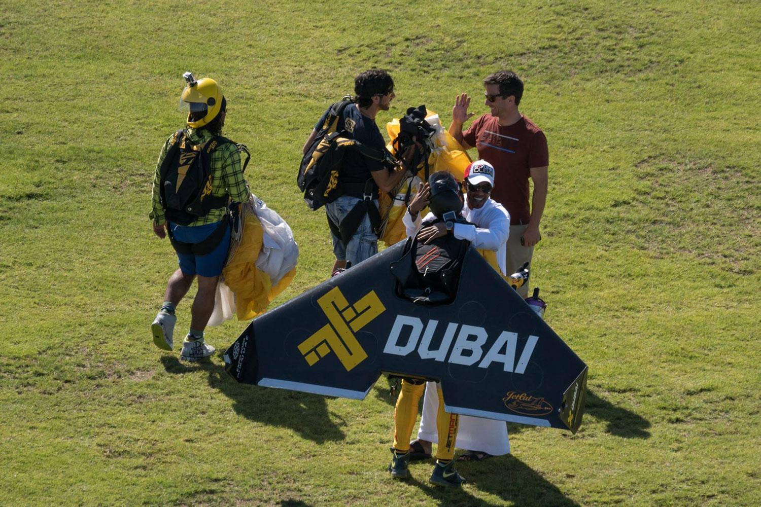 Jetman Dubai grass