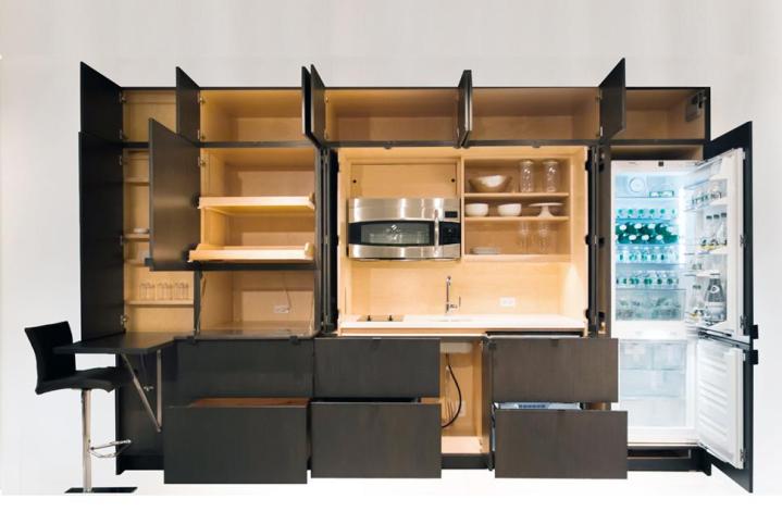 best furniture for small spaces stealth kitchen 3