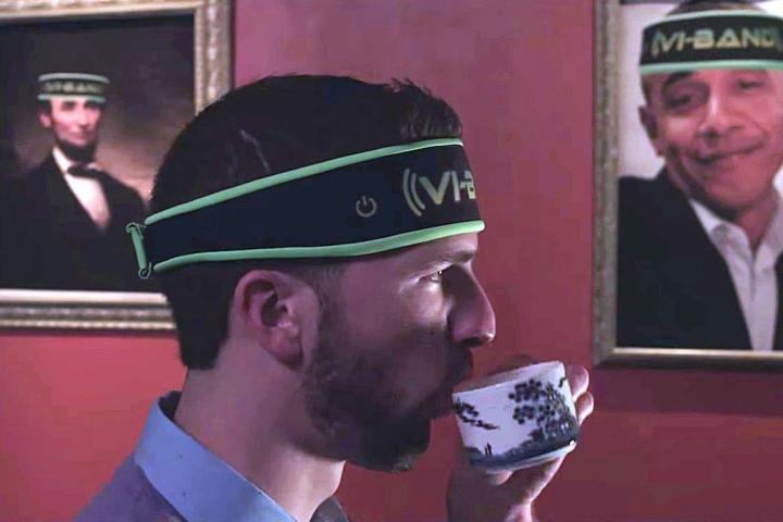 Vi-Band massager headband obama tea
