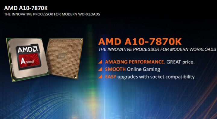 amd drops the latest a10 apu with unlocked processor radeon graphics amda10
