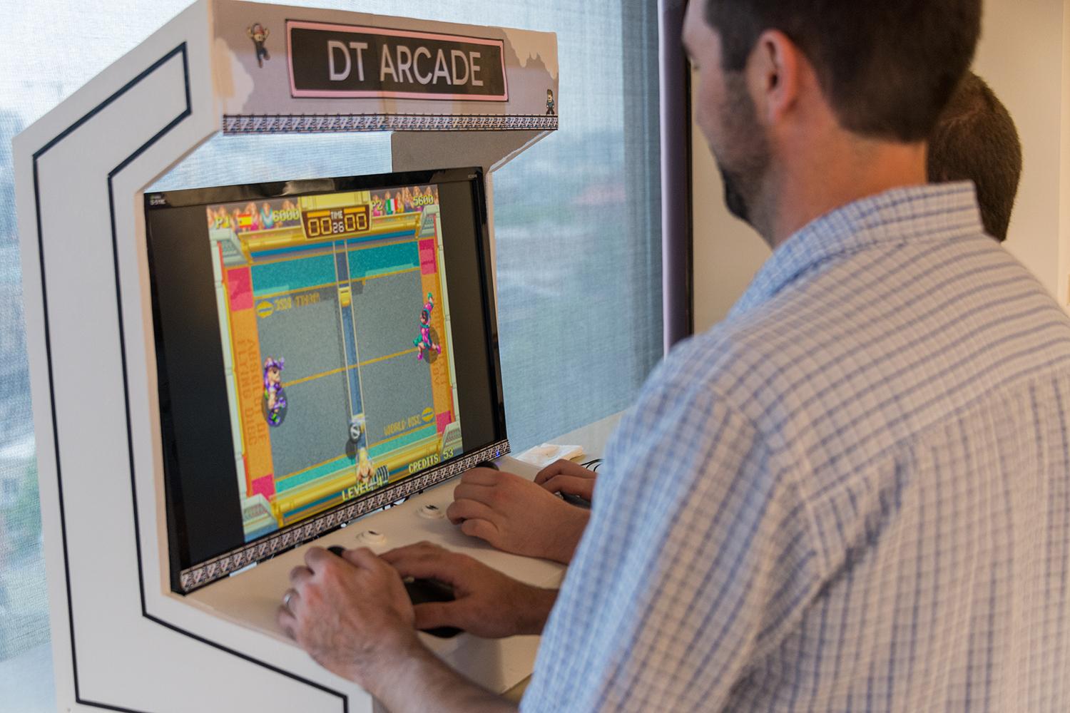 how to build arcade cabinet dt 21