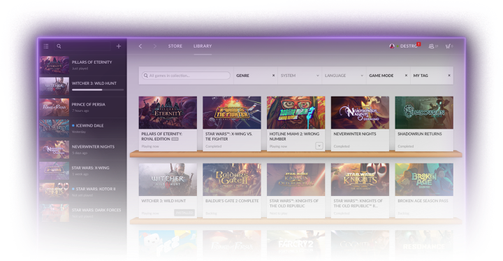 steam competitor gog galaxy says no to drm goggalaxy