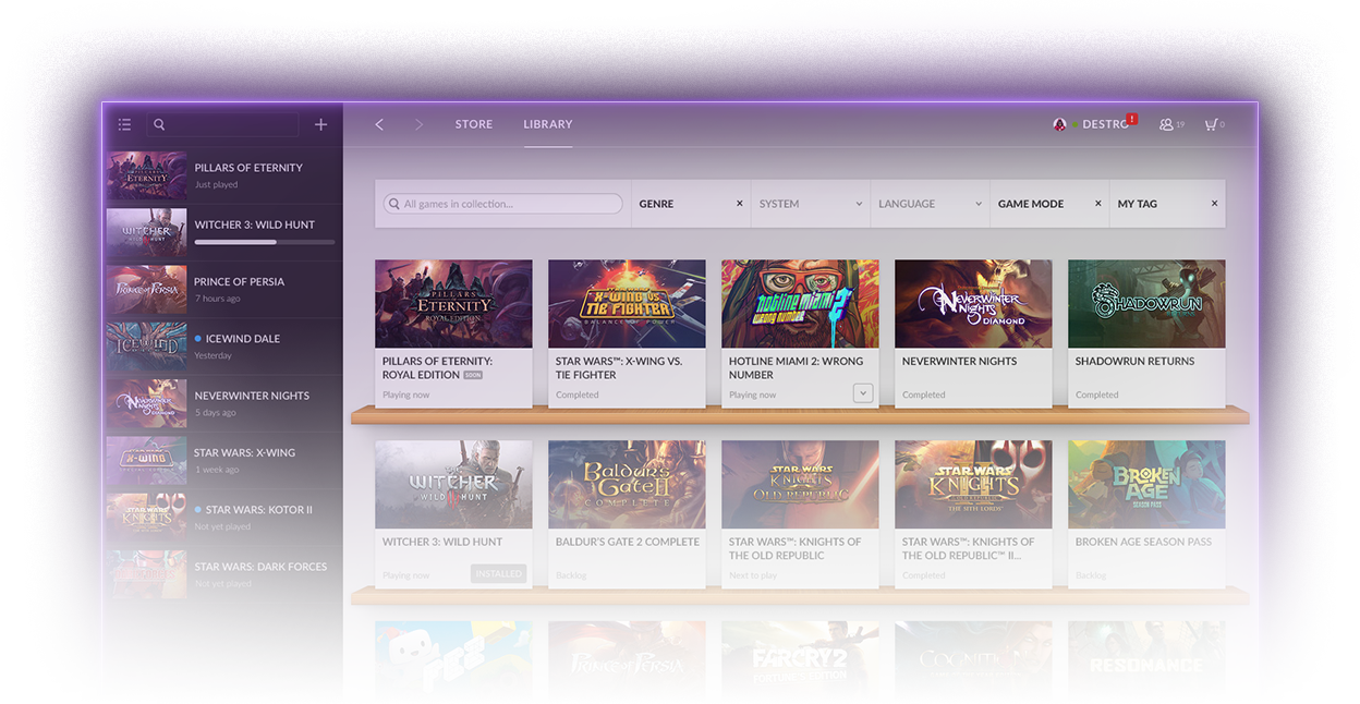 steam competitor gog galaxy says no to drm goggalaxy