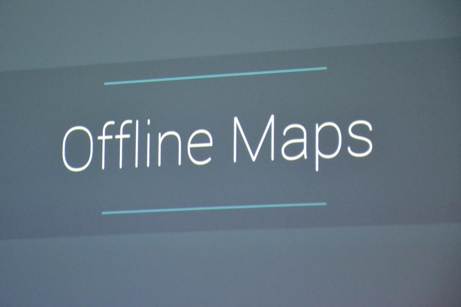 Google Maps Offline Support