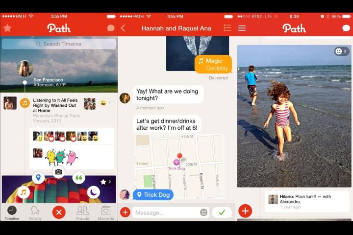 paths social network messaging app to be acquired by south korean company path screenshots