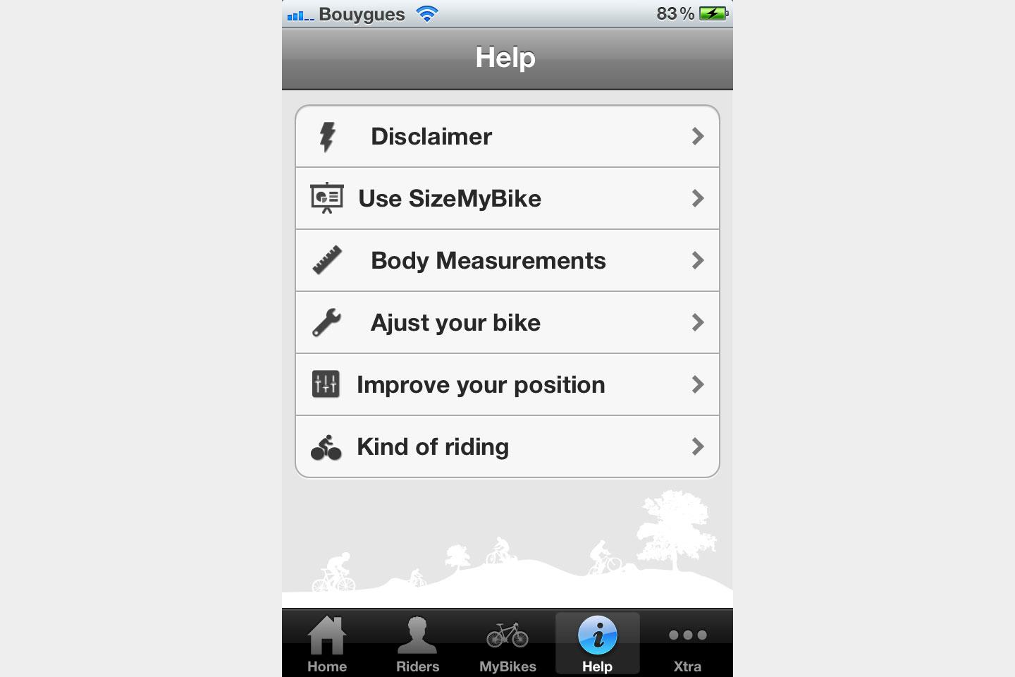 best bike apps sizemybike help