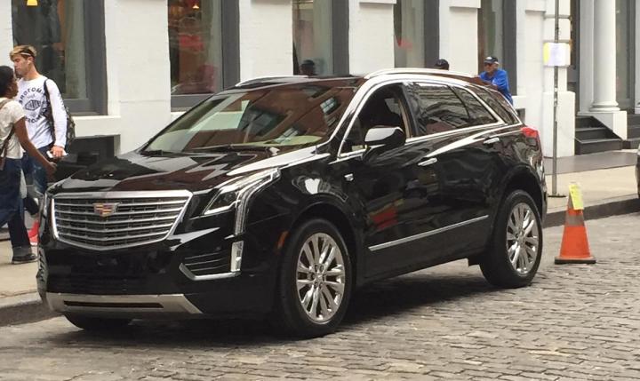 Cadillac XT5 Spied front angle