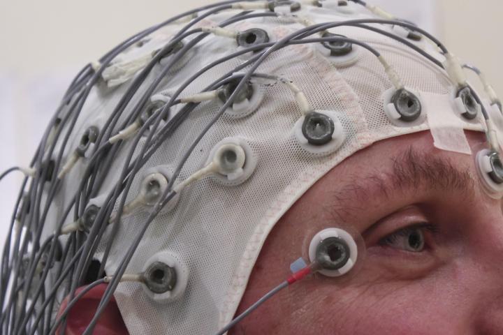 brain control only walking eeg recording cap