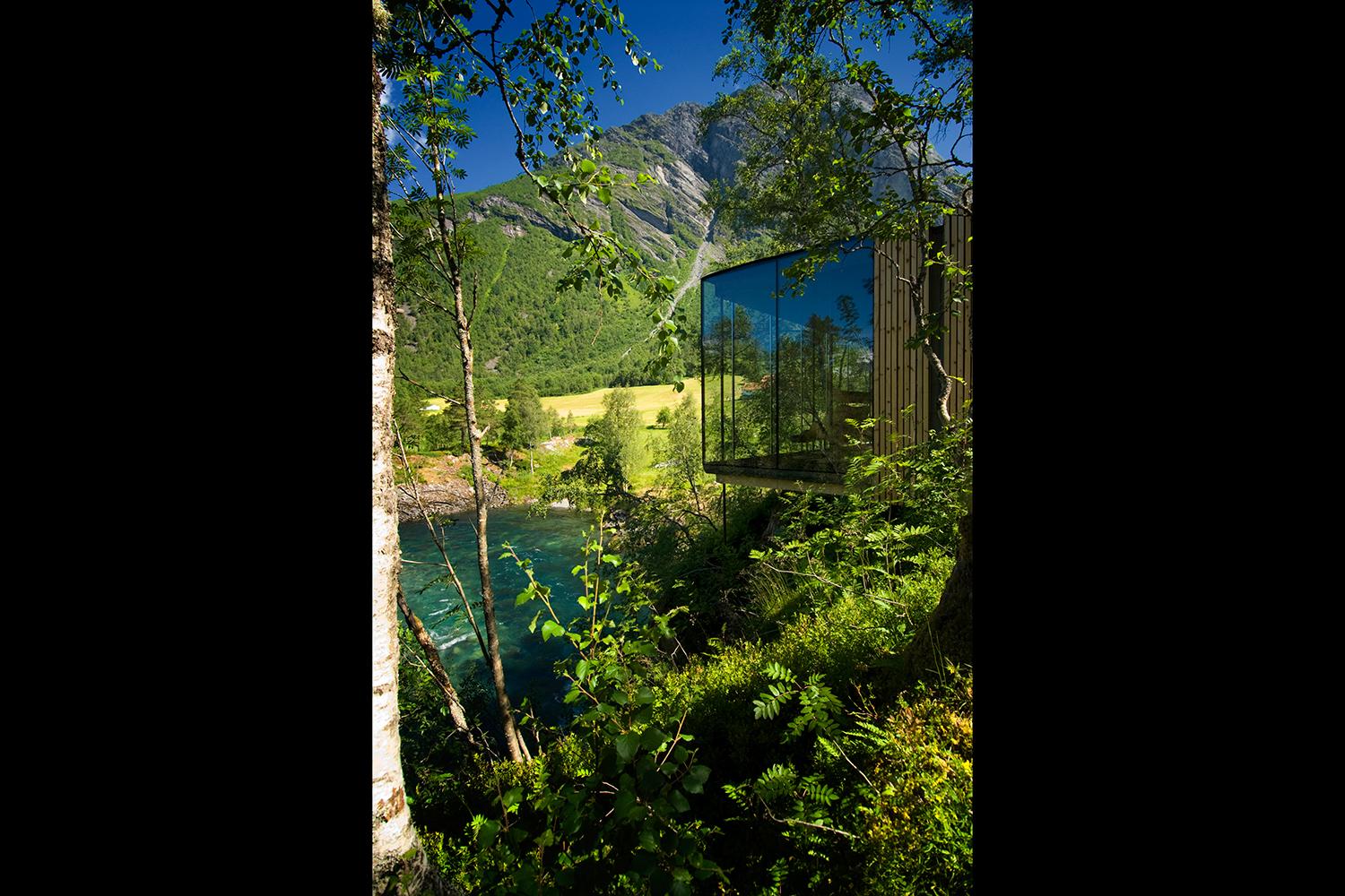 retreat from society and relax in these idyllic cabins around the world juvet landscape hotel 19
