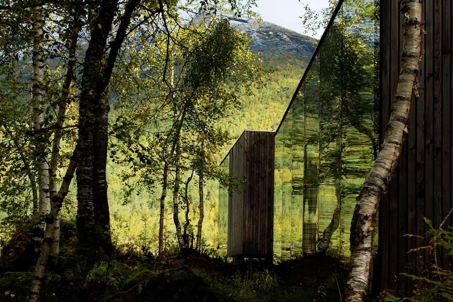 retreat from society and relax in these idyllic cabins around the world juvet landscape hotel 2