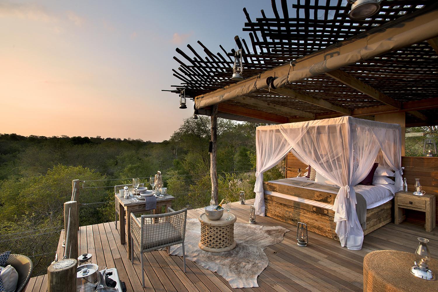 retreat from society and relax in these idyllic cabins around the world lion sands game reserve 5