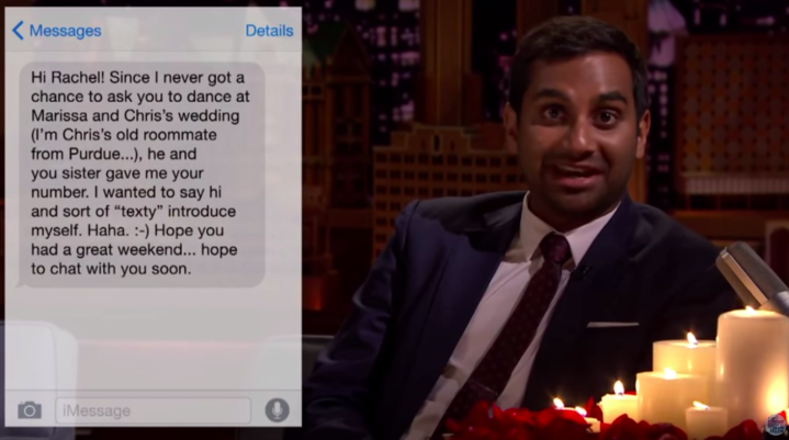 aziz ansari and jimmy fallon read the worst first texts in relationship history screen shot 2015 06 16 at 6 54 52 pm