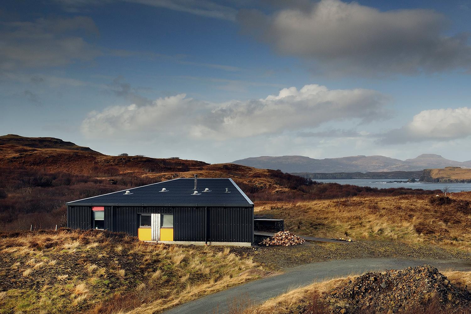 retreat from society and relax in these idyllic cabins around the world black shed 6