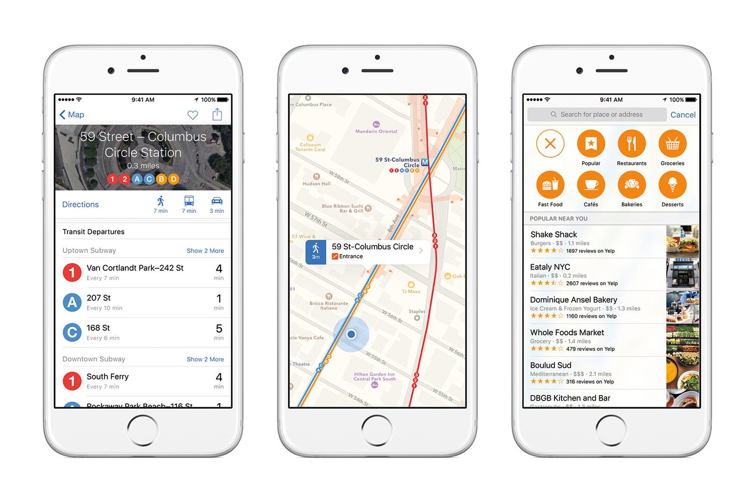 everything you need to know about apples wwdc 2015 keynote roundup maps transit
