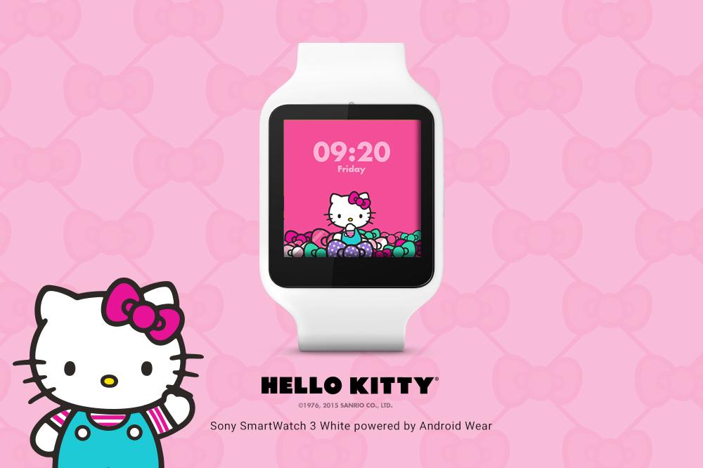 android wear 17 new watch faces androidwear sanrio 1000x666