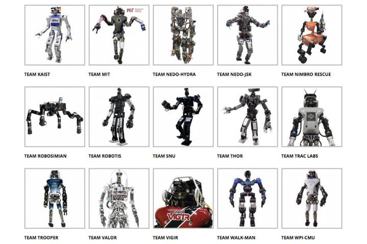disaster robots from around the world face off in robotics challenge final darpa