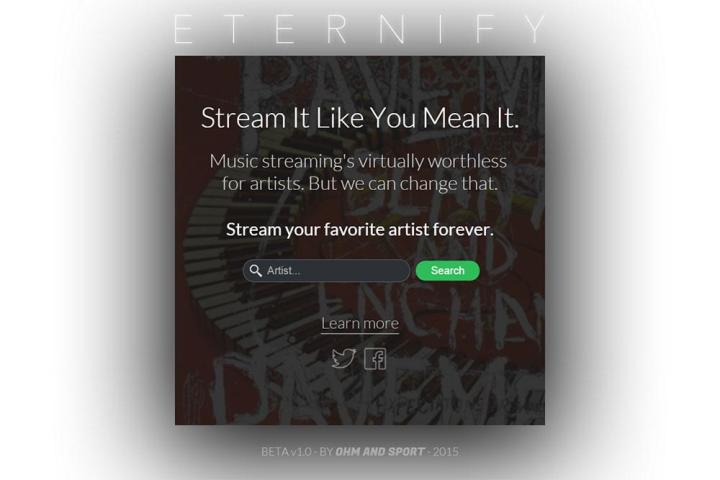 Eternify for Spotify