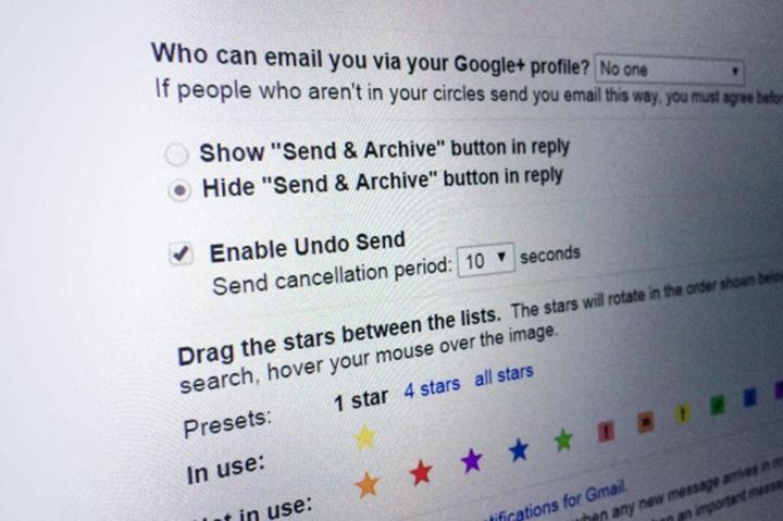 google starts applying artificial intelligence to gmail spam filters undo send button