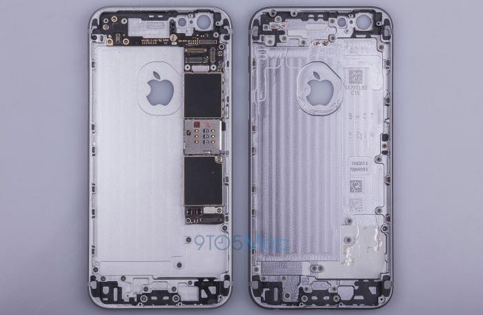say hello to the iphone 6s leaked images of metal frame reveal no changes chassis 02