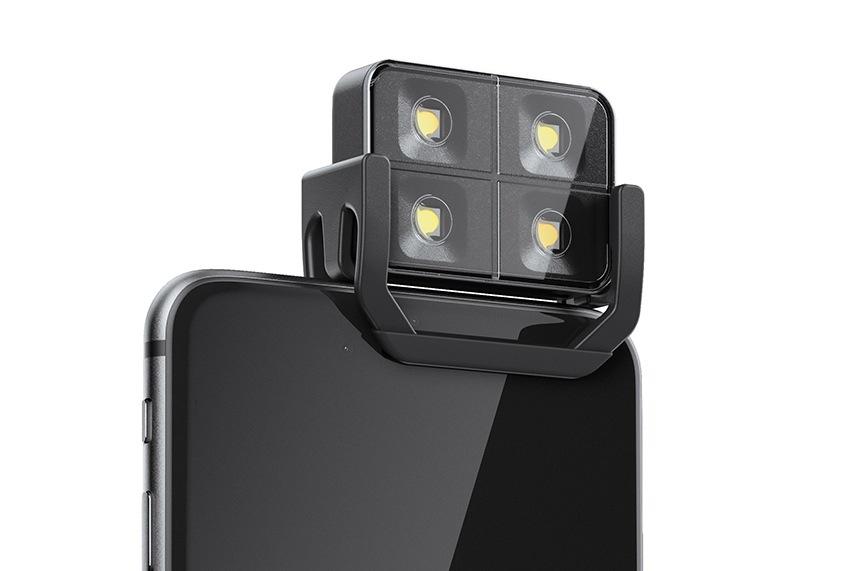 smartphone flash too harsh the iblazr 2 lets you adjust color temperature iphone