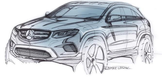 Mercedes-Benz GLC sketch