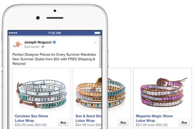 facebook with buy button for shopify 2