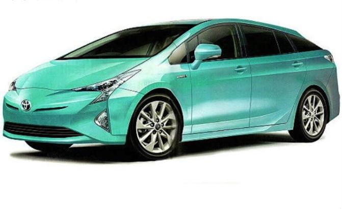 2016-Prius-green front angle