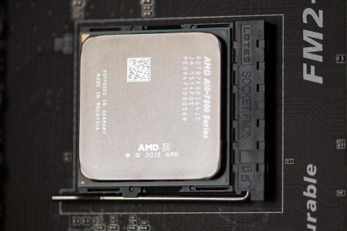 AMD A10 7870K review chip macro